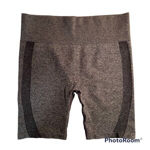 Biker Shorts Grey and Black Size L to XL